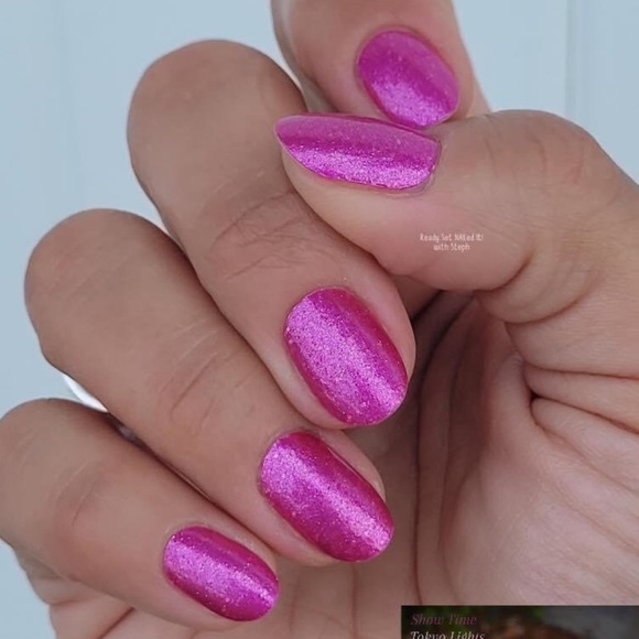 *Retired* Color Street: Show Time | Pink Orchid Barbie Glitter Spring Summer - Picture 6 of 13